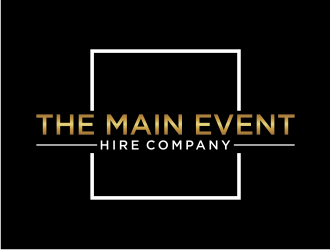 The Main Event Hire Company logo design by puthreeone