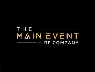 The Main Event Hire Company logo design by asyqh