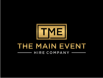 The Main Event Hire Company logo design by asyqh