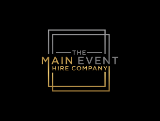 The Main Event Hire Company logo design by checx