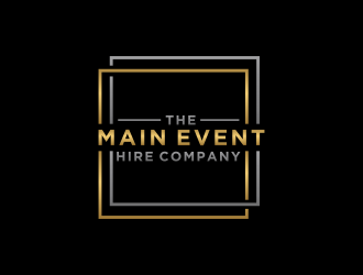 The Main Event Hire Company logo design by checx