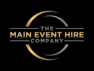 The Main Event Hire Company logo design by checx