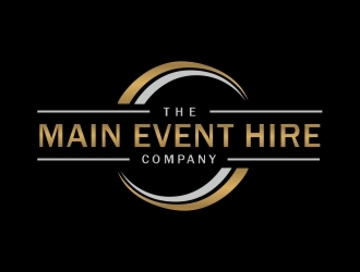 The Main Event Hire Company logo design by ManishKoli