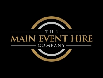 The Main Event Hire Company logo design by ManishKoli