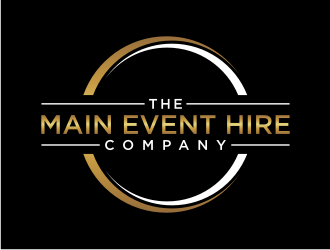 The Main Event Hire Company logo design by puthreeone