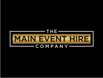 The Main Event Hire Company logo design by puthreeone