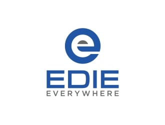 edie everywhere logo design by aura