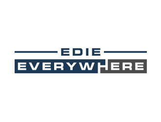 edie everywhere logo design by Zhafir