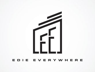 edie everywhere logo design by er9e