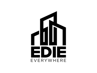 edie everywhere logo design by ekitessar