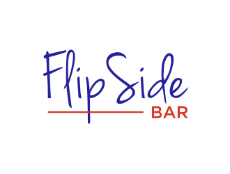 FlipSide Bar logo design by rief