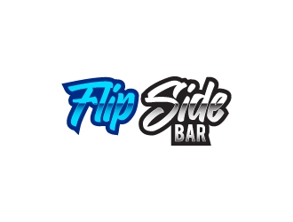 FlipSide Bar logo design by wongndeso