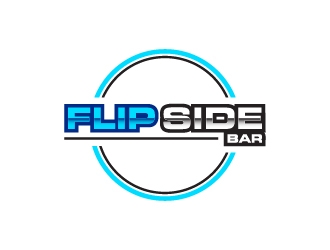 FlipSide Bar logo design by wongndeso