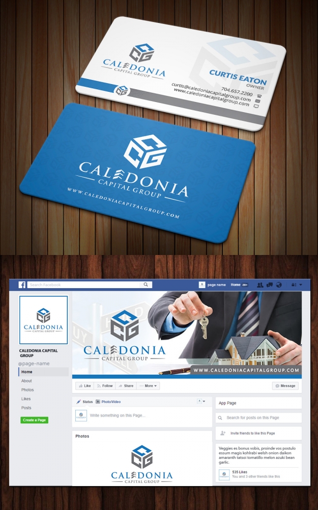 Caledonia Capital Group logo design by MastersDesigns