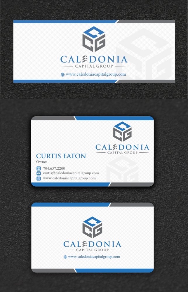 Caledonia Capital Group logo design by ManishKoli