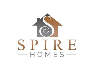 Spire Homes logo design by kunejo