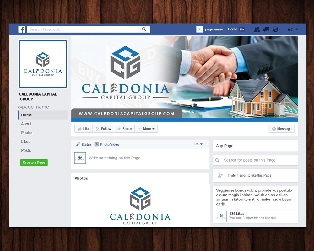 Caledonia Capital Group logo design by MastersDesigns