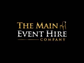 The Main Event Hire Company logo design by usef44