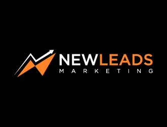 New Leads Marketing logo design by denfransko