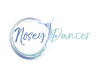 Nosey Dancer logo design by bosbejo