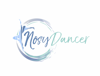 Nosey Dancer logo design by bosbejo