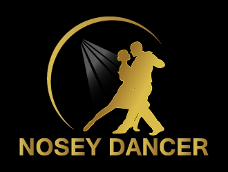 Nosey Dancer logo design by drifelm