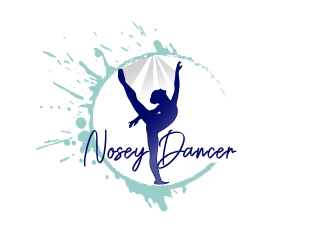 Nosey Dancer logo design by drifelm