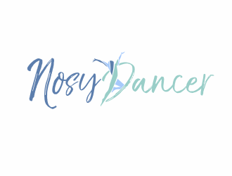 Nosey Dancer logo design by bosbejo