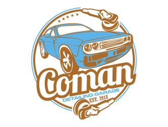 Coman logo design by qqdesigns