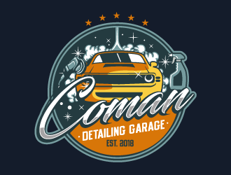 Coman logo design by Ultimatum