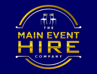 The Main Event Hire Company logo design by done