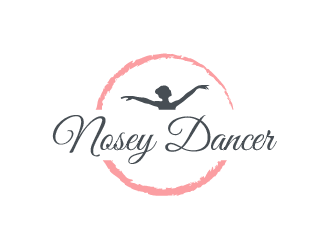 Nosey Dancer logo design by tukangngaret