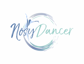 Nosey Dancer logo design by bosbejo