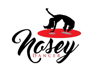 Nosey Dancer logo design by AamirKhan