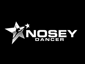 Nosey Dancer logo design by AamirKhan