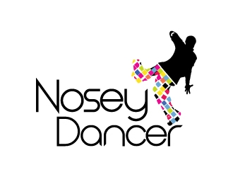 Nosey Dancer logo design by MUSANG