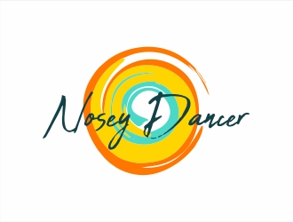 Nosey Dancer logo design by nikkiblue