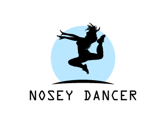 Nosey Dancer logo design by torresace