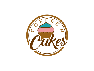 Coffee N Cakes  logo design by Artomoro