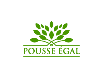 Pousse Égal logo design by jafar