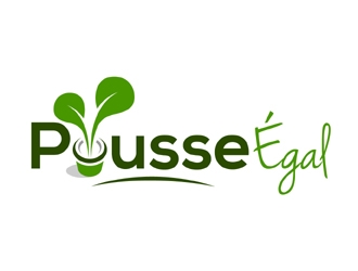 Pousse Égal logo design by MAXR