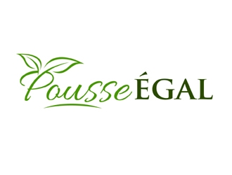 Pousse Égal logo design by MAXR