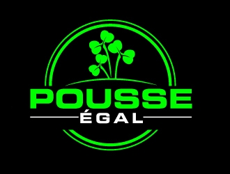 Pousse Égal logo design by AamirKhan