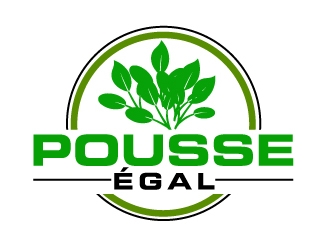 Pousse Égal logo design by AamirKhan