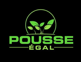 Pousse Égal logo design by AamirKhan