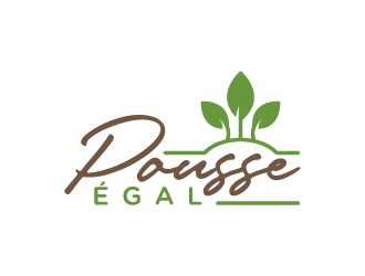 Pousse Égal logo design by wongndeso