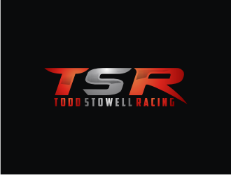 TSR Todd Stowell Racing logo design by Artomoro