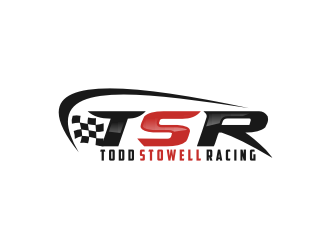 TSR Todd Stowell Racing logo design by Artomoro