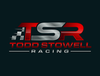 TSR Todd Stowell Racing logo design by ndaru