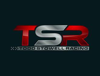 TSR Todd Stowell Racing logo design by ndaru